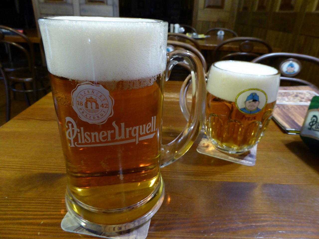 Spomienka :) Ten liter bol super. Vôbec by som sa nehneval, ak by pivo dávali len v takých. Nemusel by som objednávať tak často :)