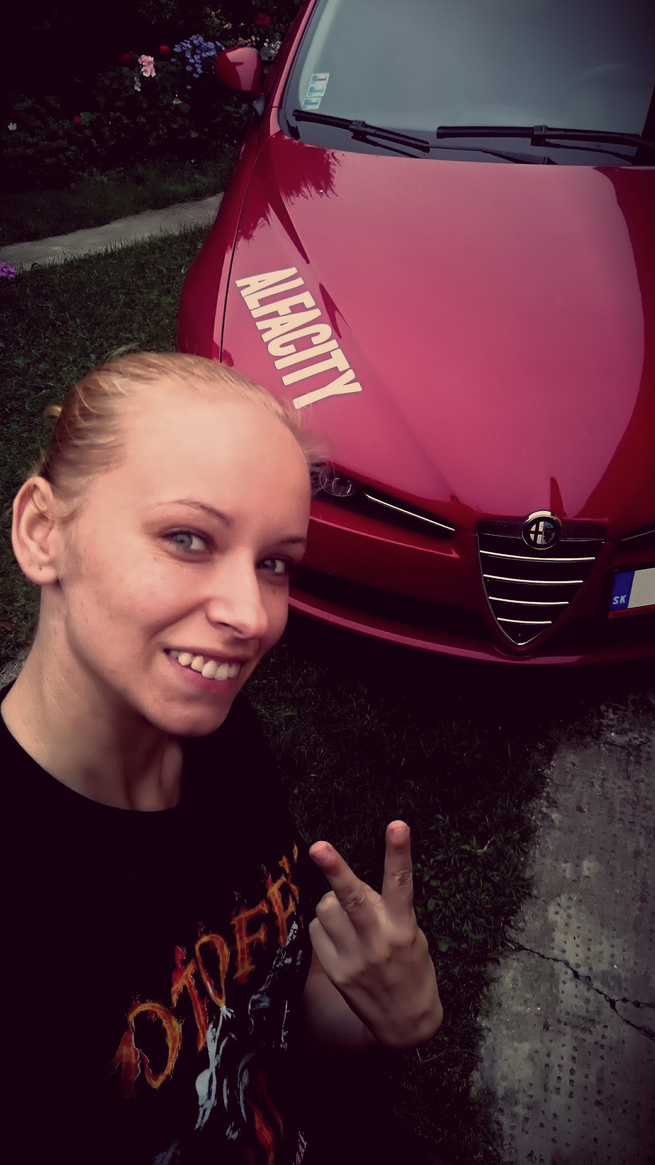 In a relationship with my Alfa Romeo :)