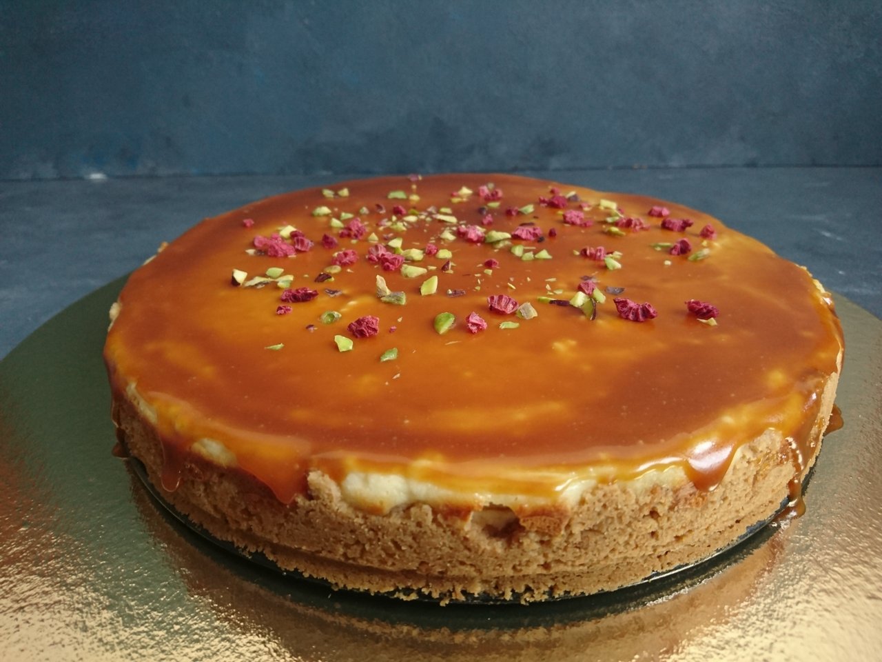 Karamelový cheesecake :) 