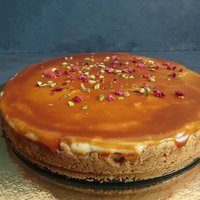 Karamelový cheesecake :) 