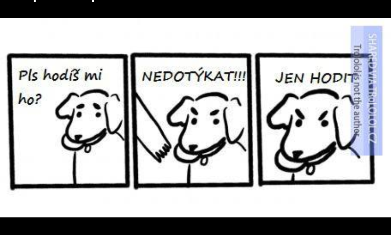 Nedotýkať len hodiť!