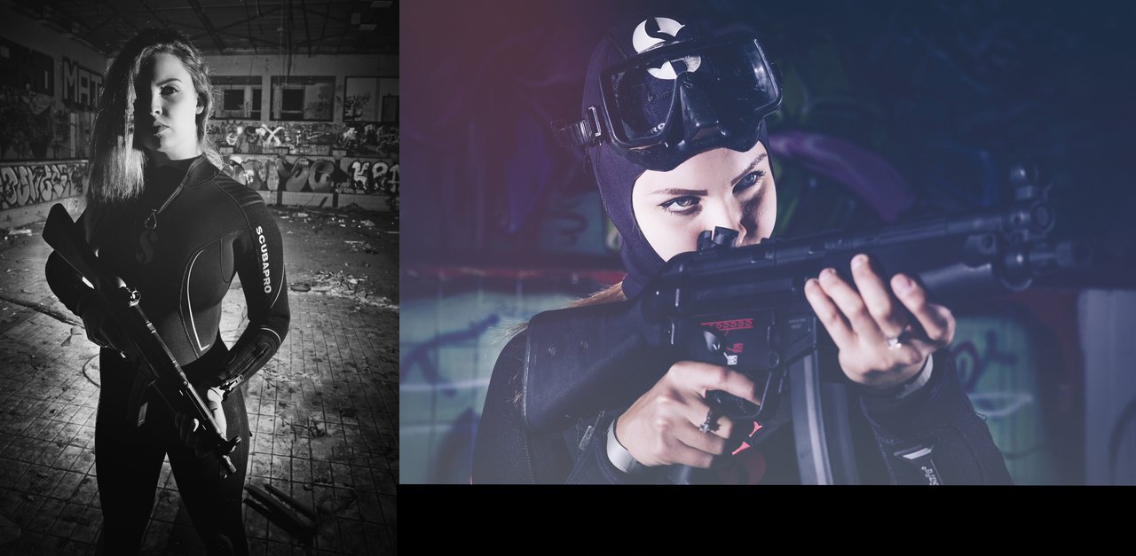 skúšal som fotiť na tému bond girl  