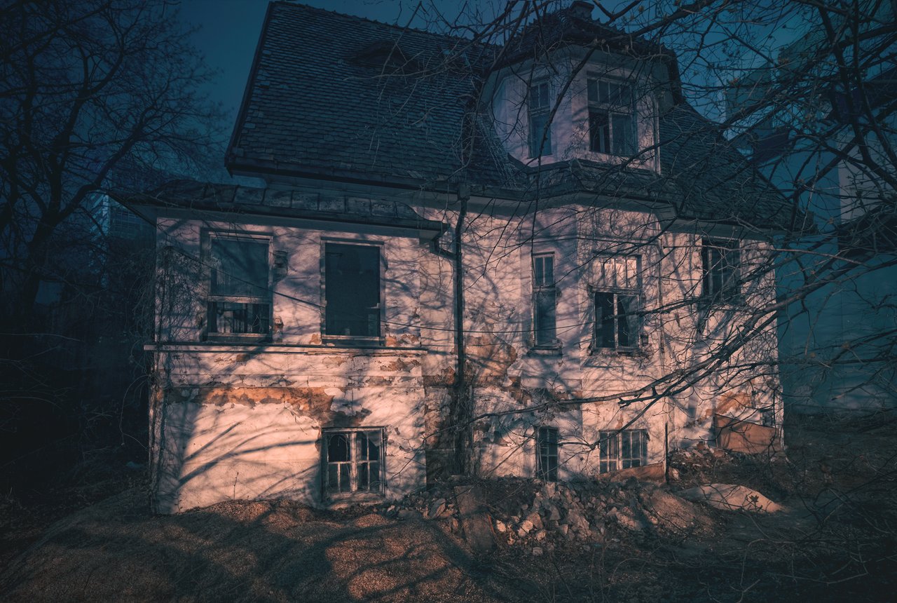 opustený detský domov na Patrónke 