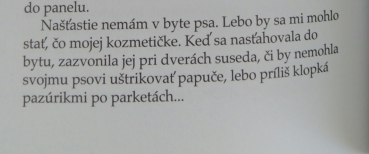 Vďaka tomuto som zistila že aj mojich susedov vie niekto prekonať... 