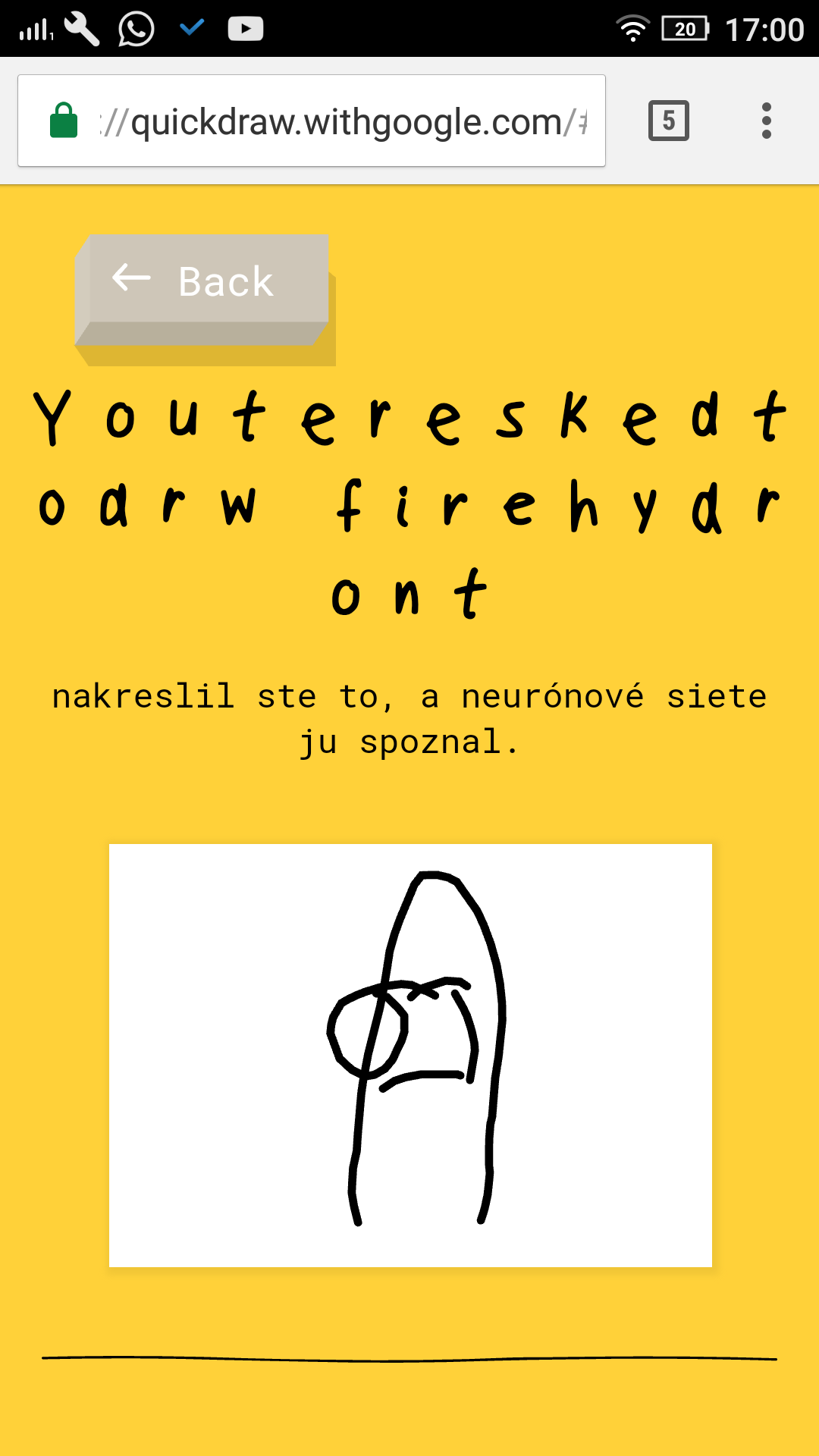 Mne toto úplne vážne uznali ako hydrant...

