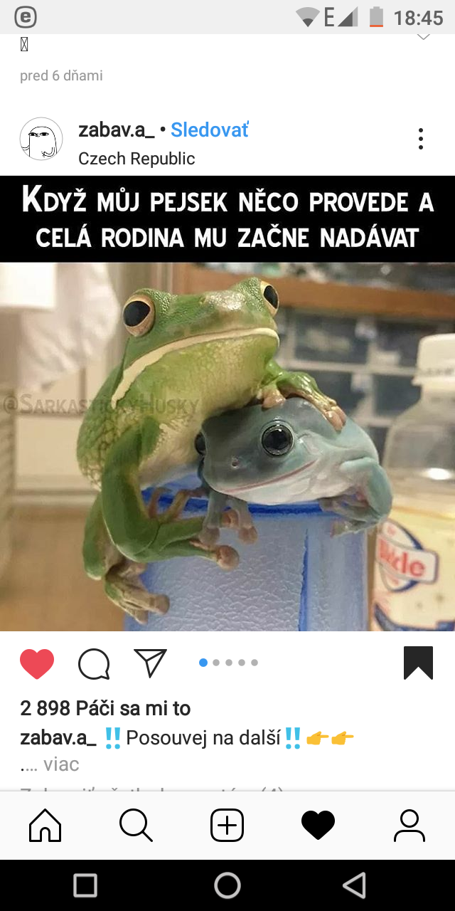 *ked vcera Gucik znicil peliesok a tataj sa na neho nahneval