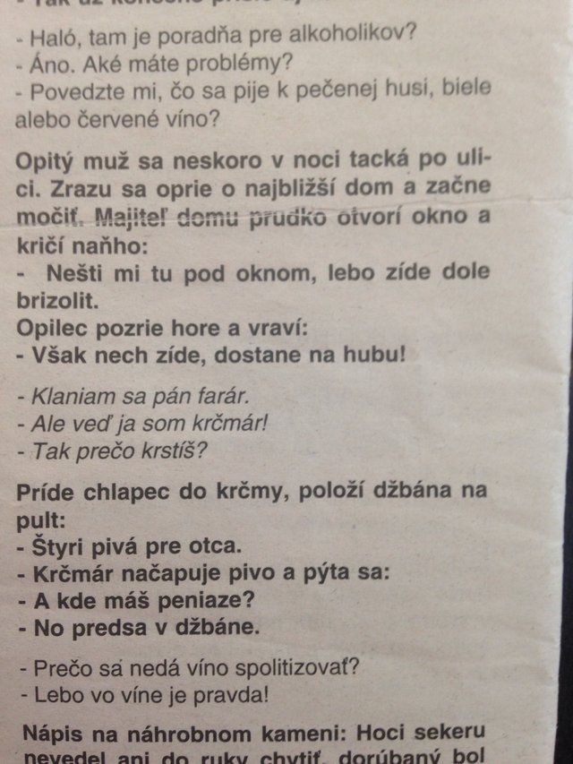 Našla som staré Kocurkovo. Niektoré vtipy sú tam celkom podarené. :D 