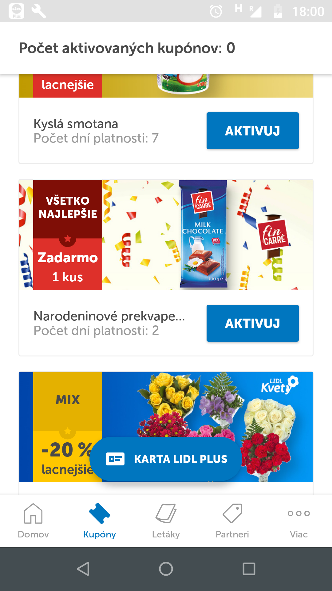 Lidl sa stará topkek