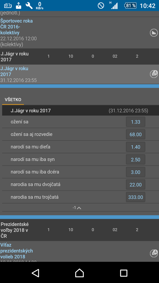 Nemáte na Jágra číslo? :-D 