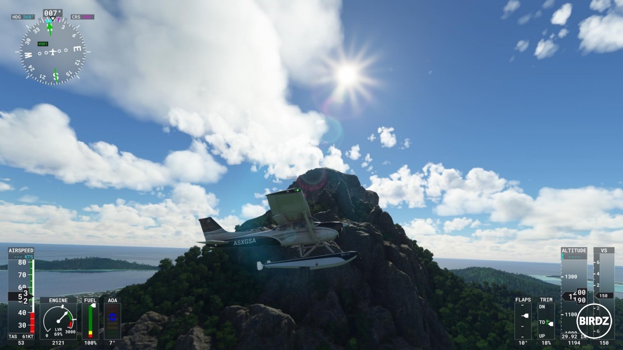 Bora Bora :) Flight simulator 