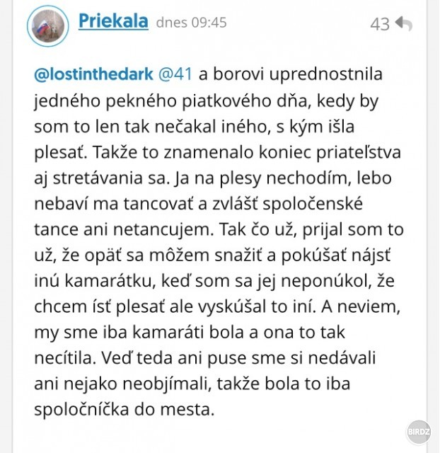 Čo ti hrabe? Kamarátka sa rozhodla stráviť večer s niekym iným = friendship over. Normálne už nechápem nič 