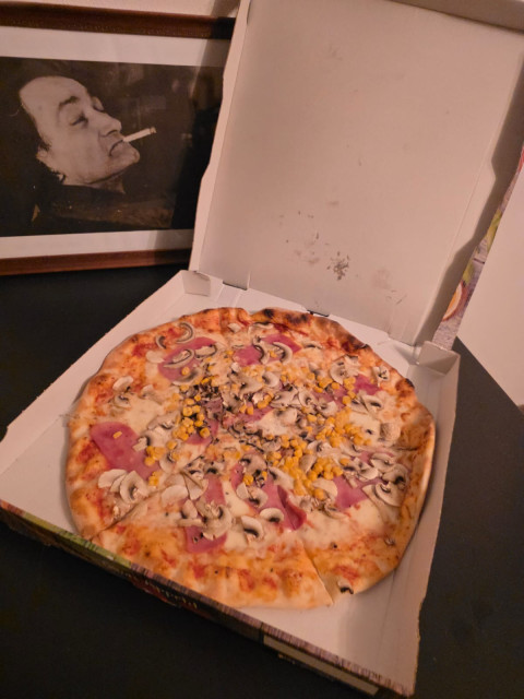 Takže som si objednal nočnú xxl pizzu, depresívnu osamelú Romanu