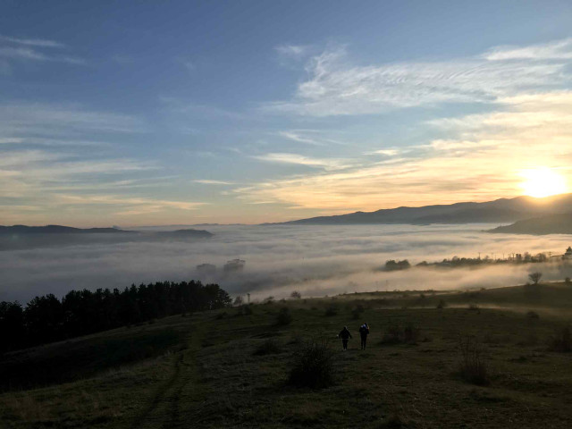 Dnes som videl slniečko, dnes bol pekný deň.