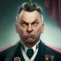 AI art - Orban is dictator