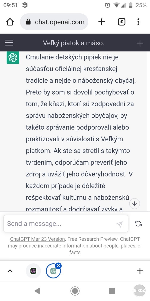 Mozu sa na velky piatok cmulat detske pipiky?