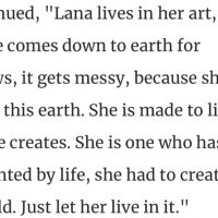 James Franco about Lana Del Rey ❤️