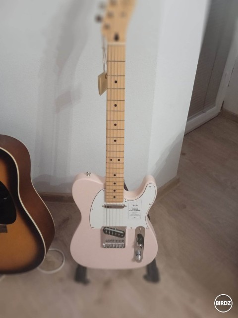 Nie som úplne presvedčený o tej farbe :D ... Chcel som surf blue ale nezohnal som, možno by to vylepšil čierny pick guard 
