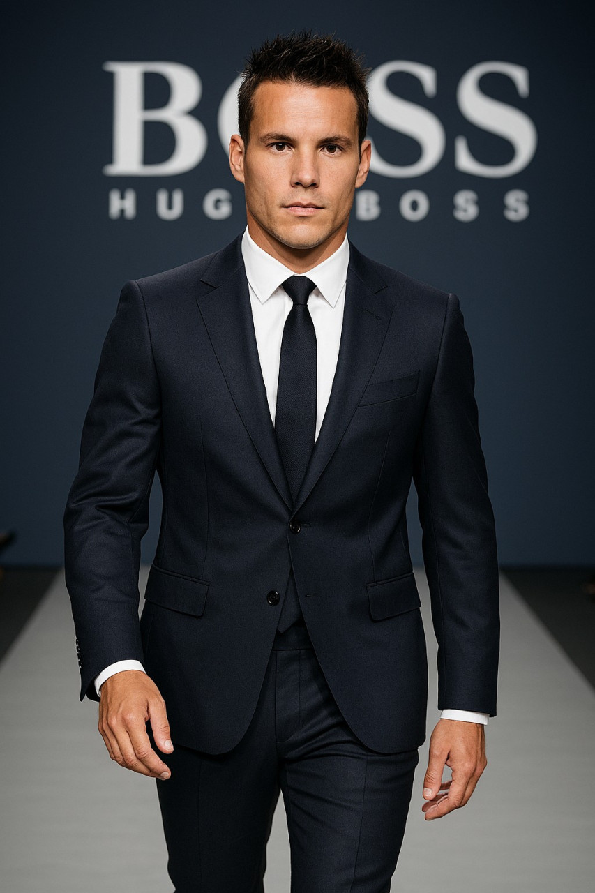 Poziadal som AI, aby zo mna spravila modela znacky Hugo Boss. A vysledok? Som krajsi ako v skutocnosti :D