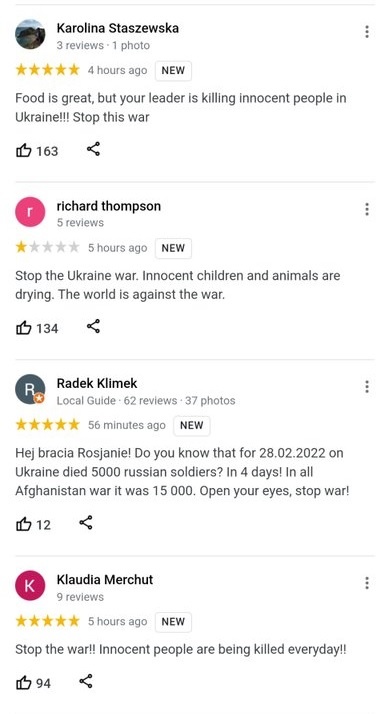Ak doaže jednonohý muž bojovať na Ukrajine, určite aj vy dokážete napísať pár recenzií na Ruské podniky.