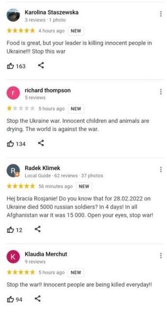 Ak doaže jednonohý muž bojovať na Ukrajine, určite aj vy dokážete napísať pár recenzií na Ruské podniky.