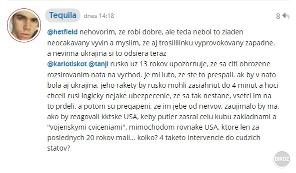 Kto by povedal, že najužitočnejším proruským idiotom bude... tamtadadá... KAROL.