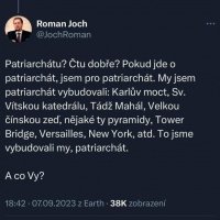 A tento podla svojich vlastných slov 