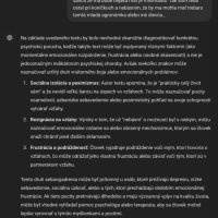 Aha ako ťa chatgpt krásne diagnostikoval