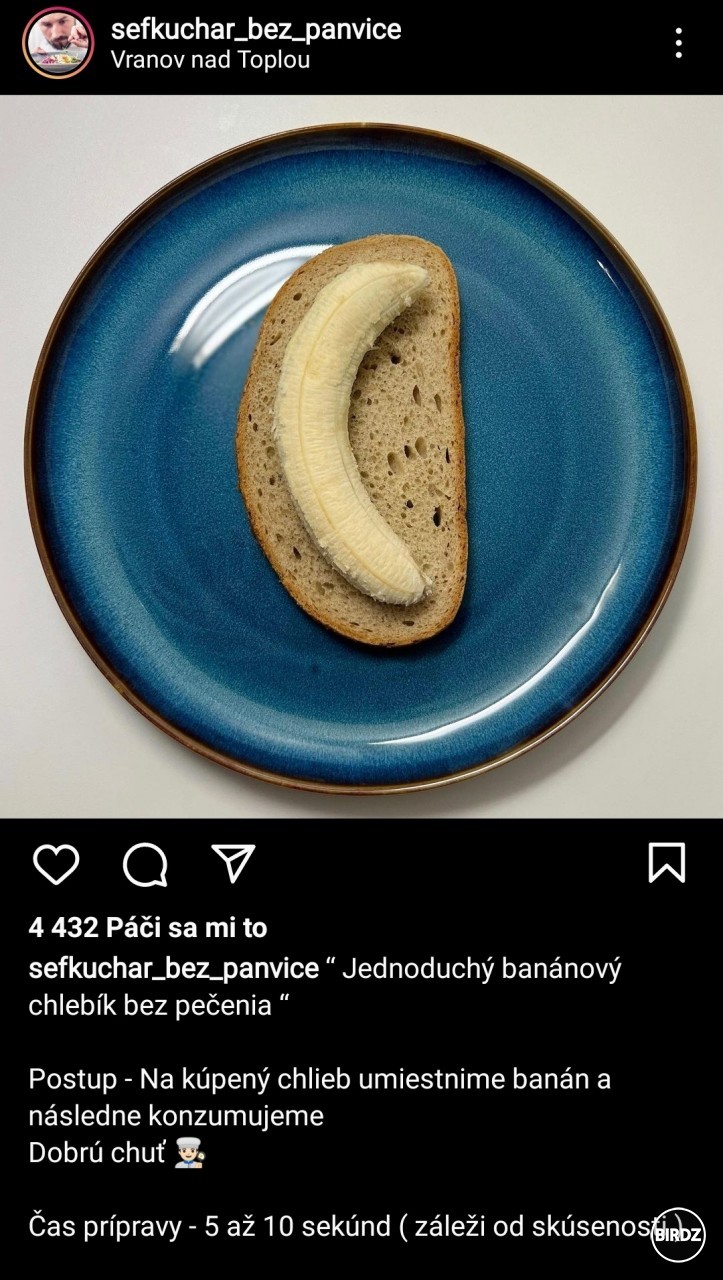 Tip na banánový chlebík