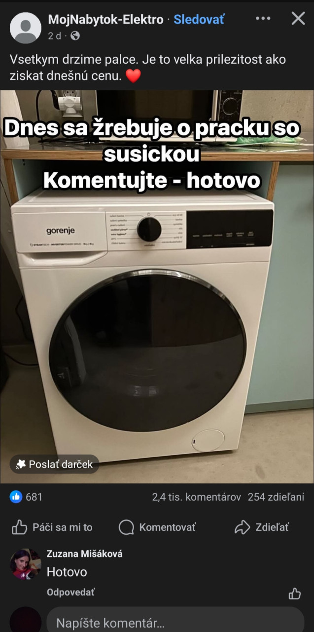 Hotovo