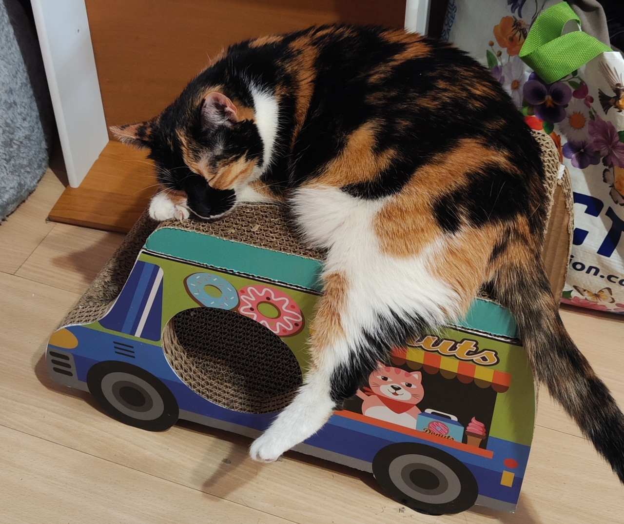 Staré škrabadlo mi zmoklo, tak mám nové auto