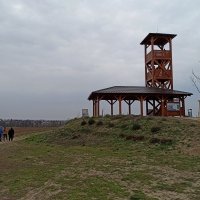 Rozhľadňa v obci Jablonec. Je vcelku nová - otvorila sa 1. júna 2019