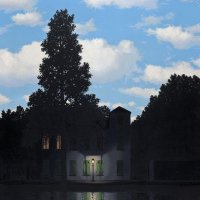Empire of Light, ~1951, René Magritte