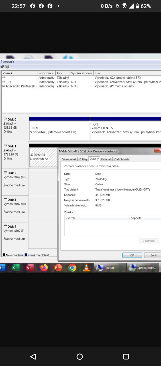 NVMe SSD 4TB (~3726 GB ) SCSI disk zapojeny priamo do M.2 PCIe 3.0 x4 NVMe slotu 

( sakra vzdy zmrsí rozlisenie není to citatelné, treba pozriet tie pics v osobitnom okne, a v orig.velkosti )