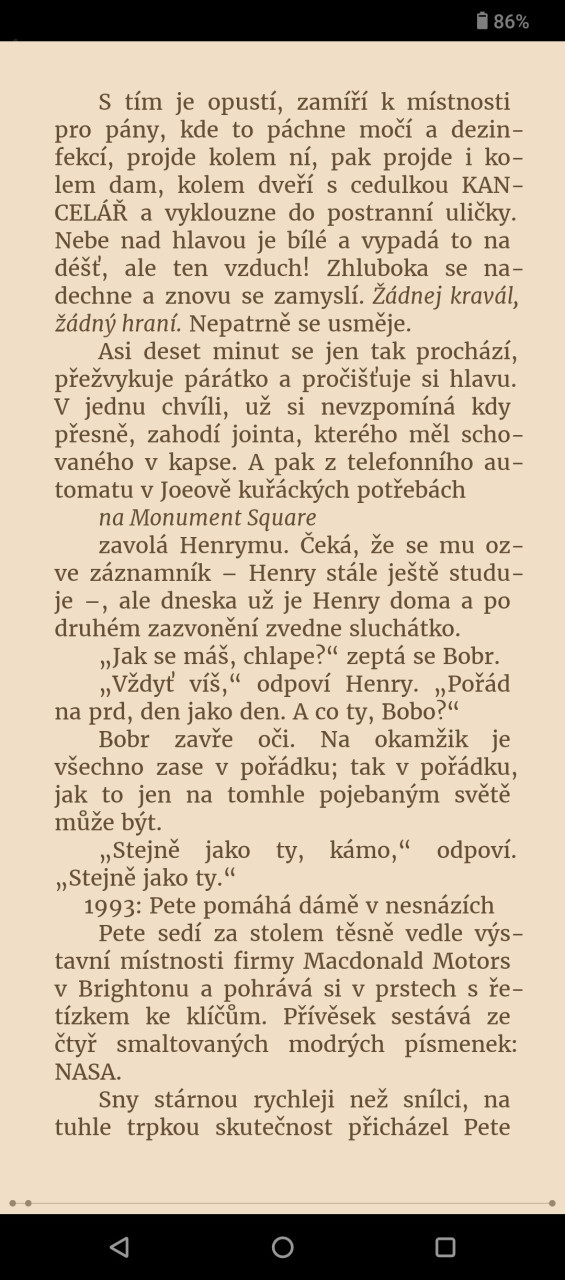 PPDD ~ desne dobré, a desne smutné, trpké

Dreamcatcher (2001, Pavucina Snu 2002, S.King)