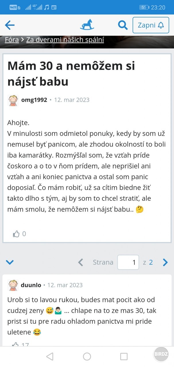 Kerroslav sa opustil na modrom pakoňovi