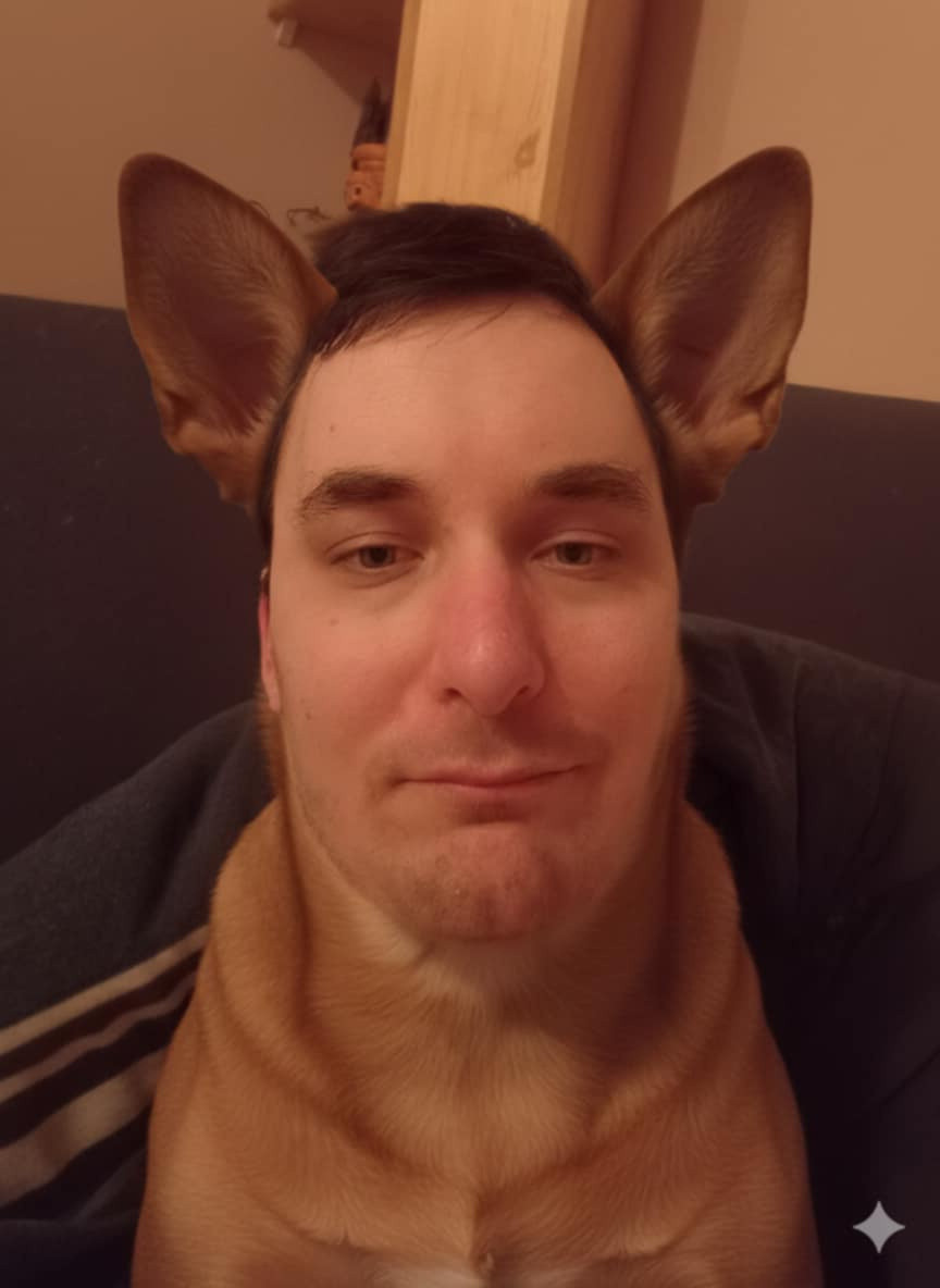 Moj krasny psik takto ma pekne čaka ked pridem z prace, no nie je rozkosny ?