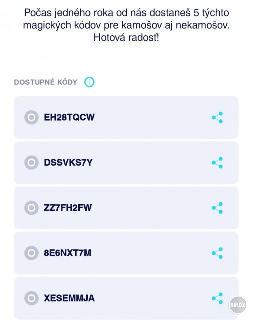 Kto má radosť feel free to použiť kód 