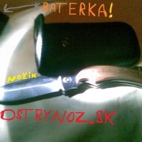 Tento nožík s menom a aj baterkou som dostal ako darček za video na youtube od ostrynoz.sk, ďakujem hehe!...