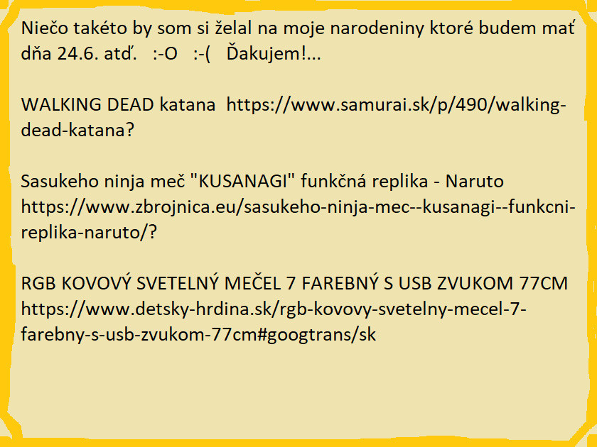 Taký môj vlastný obrázok ktorý som robil v  skicári atď.   :-O     :-(     Ďakujem!  ...  