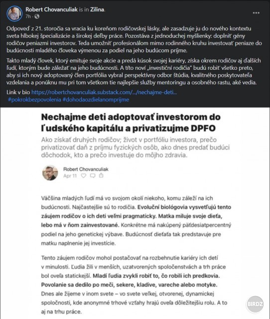 Že Chovanculiakovi a celému INESS drbe som vedel, ale že až takto...