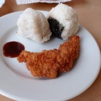 Onigiri X Ebi fry