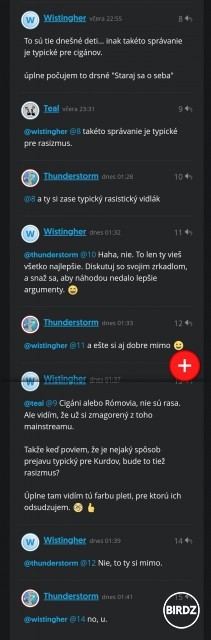Ja sa pýtam, toto tu chceme, tieto isté indivíduá, ktoré sa neustále idú rozkrikovať, ako sa im robí zle? @admin