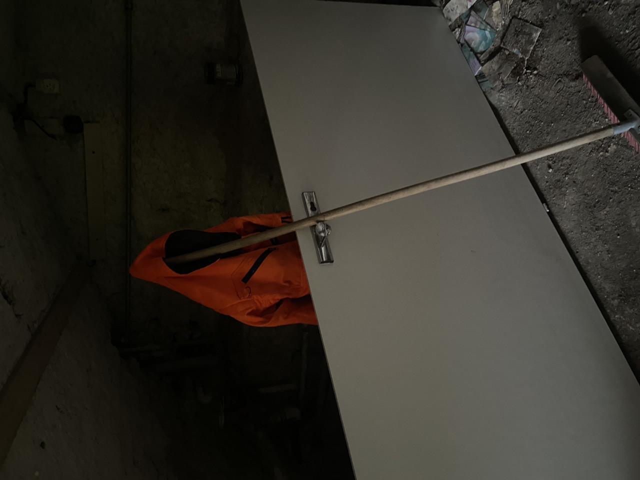 odfotil som ducha v mojej robote