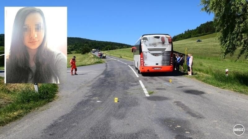 Mňa mrzí toto, keď už spomínate tú smrť 19r. baby. V Júni 2015 po 9 ráno vystúpila 16 ročná baba z autobusu a išla domov(cez cestu doľava do ulice, )do obce autobus nezachádza)) Asi vykročila spoza autobusu a zrazilo ju v protismere iduce auto. Zomrela.