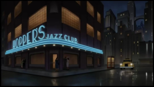 Batman animated series visuals