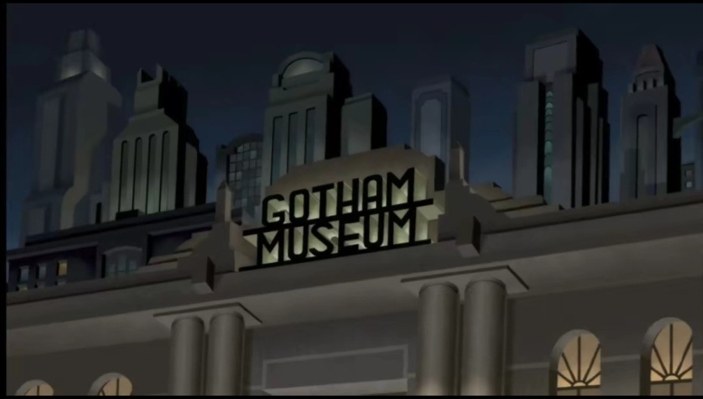 Batman animated series visuals