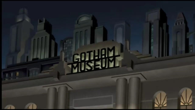 Batman animated series visuals