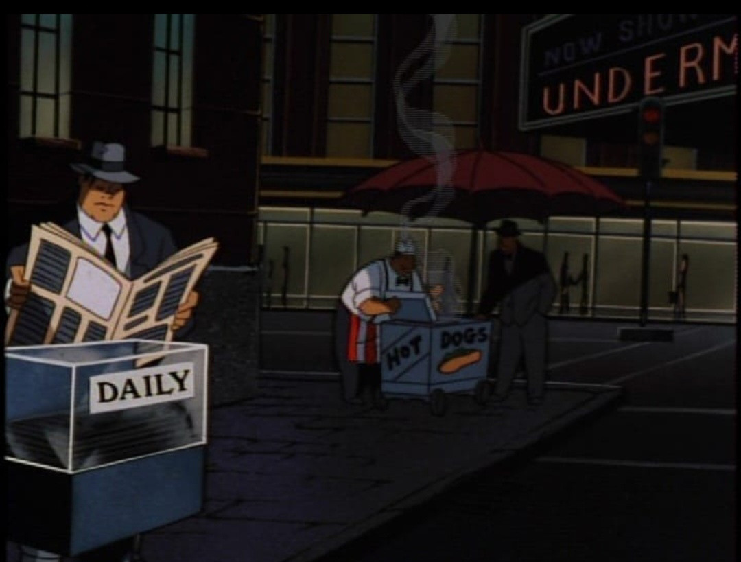 Batman animater series visuals