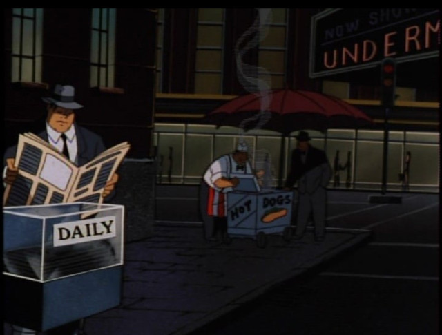 Batman animater series visuals