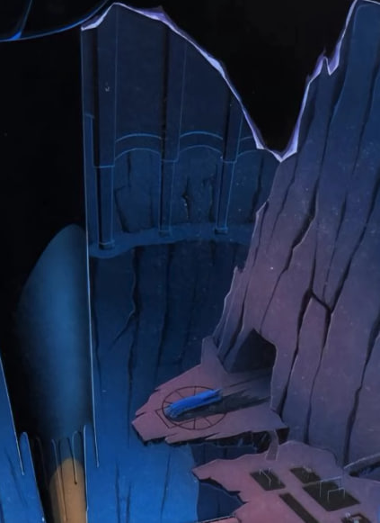 Batman animated series visuals